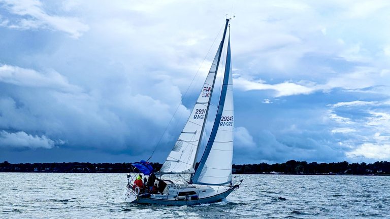 C&C 29 1984 Storm Sailing Single Reef Starboard.jpg